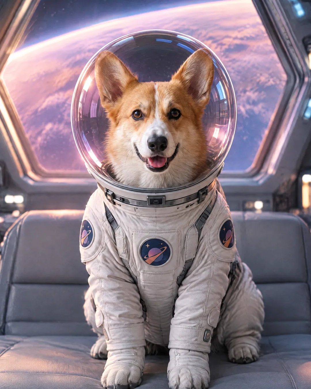Example: Corgi in the Astronaut style