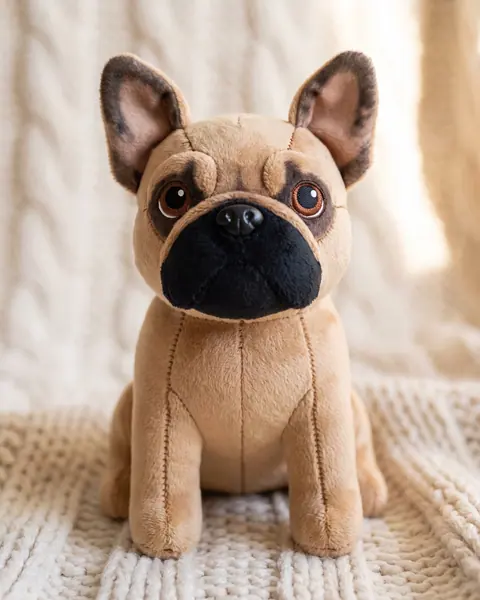 Example: a pet in the Plush Toy style